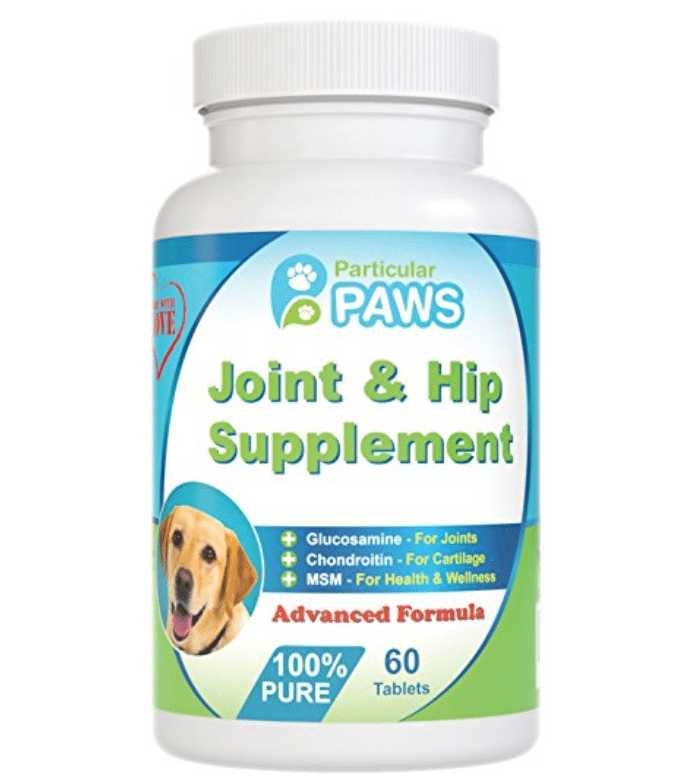 Looking for a glucosamine supplement for your pet? Consider Particular Paws' Joint & Hip Supplement!