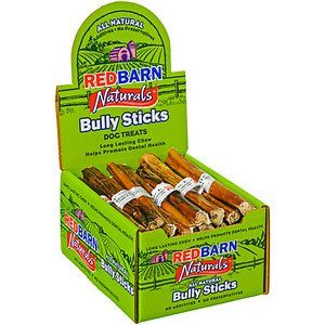 Redbarn Bully Sticks are one of the most popular brands in the country.